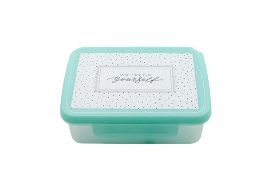 Zdravá sváča - box SCANDI tyrkys 571