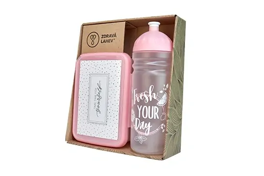 Zdravá sváča - SET FRESH růžová