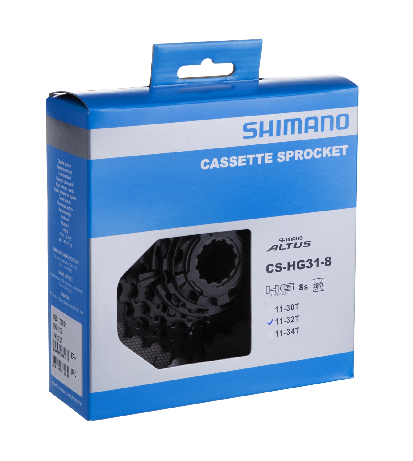 Kazeta SHIMANO SH 8 HG 31 11-32, černá