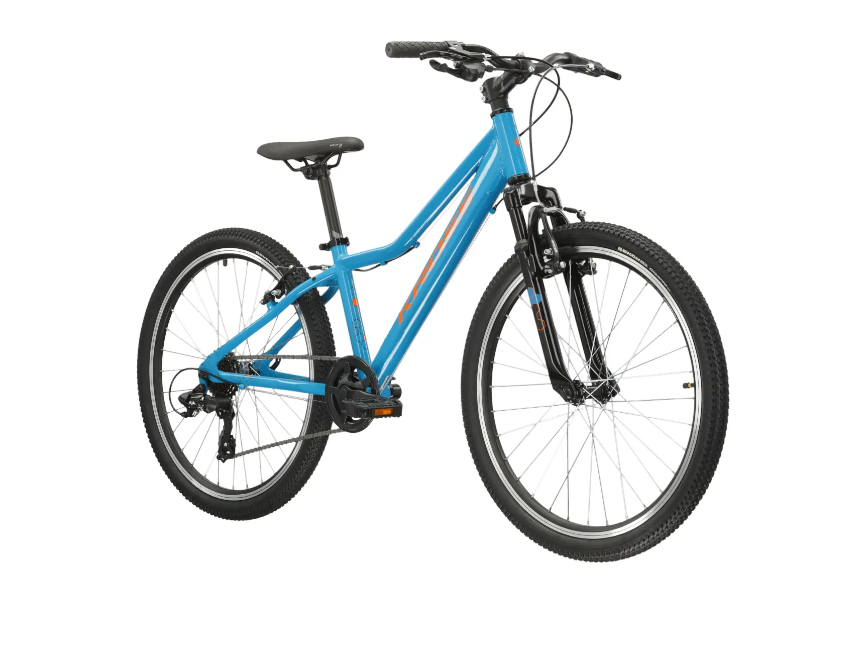 KROSS HEXAGON JR 1.0, model 2025, pneu 24", barva tyrkysova - ZDARMA dopravné, odborná montáž, seřízení a sada světel TWINS!