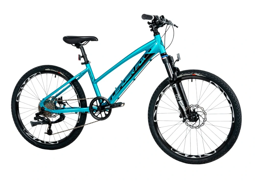 Leader Fox CAPITAN dívčí 24" 2025-4, light blue/black - ZDARMA dopravné, seřízení a odborná montáž!