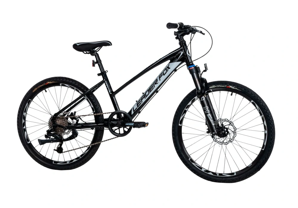 Leader Fox CAPITAN dívčí 24" 2025-3,black/white - ZDARMA dopravné, seřízení a odborná montáž!
