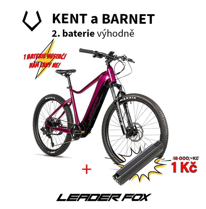 Leader Fox KENT 27,5", rám 16", 2025-1, light blue - ZDARMA dopravné, odborná montáž, seřízení!