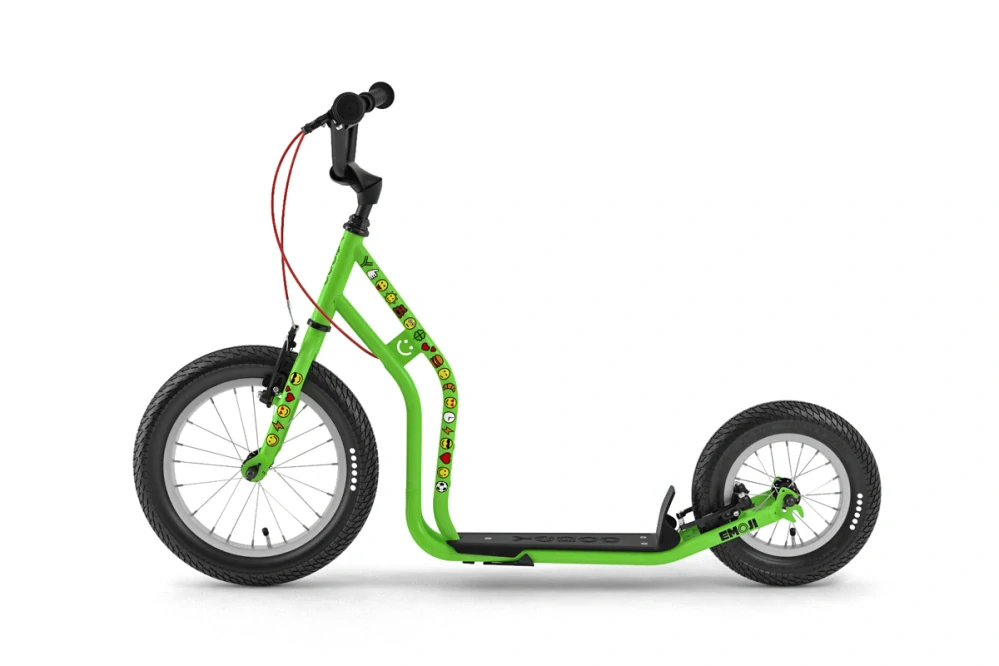 Koloběžka YEDOO WZOOM Emoji, green - ZDARMA dopravné a blikačky TWINS!