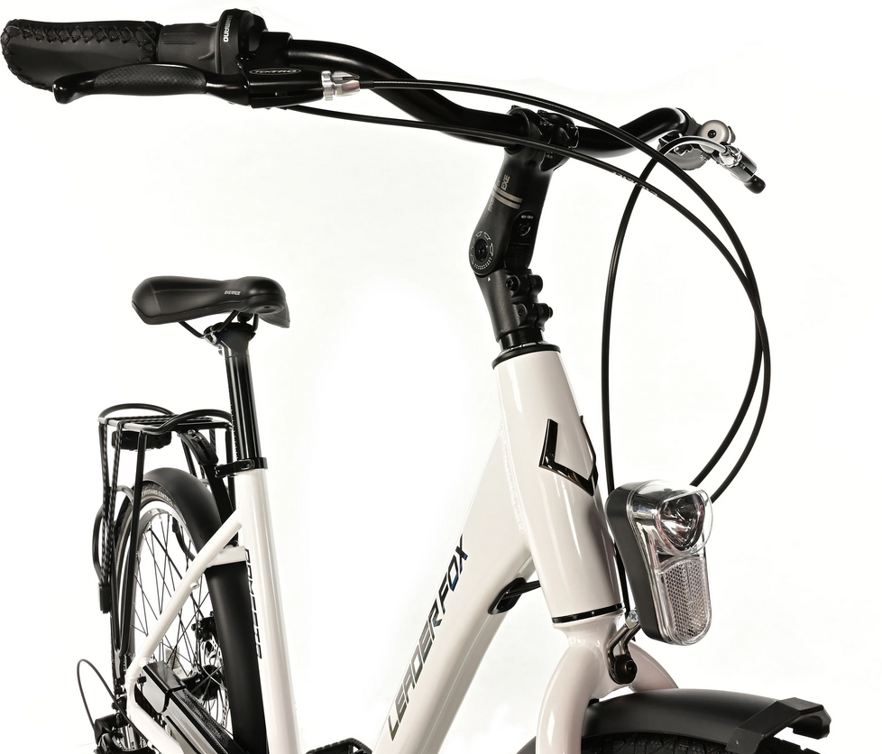 Leader Fox DOMESTA 26", rám 19", 2025-2, bílá/černá - ZDARMA dopravné, seřízení a odborná montáž!