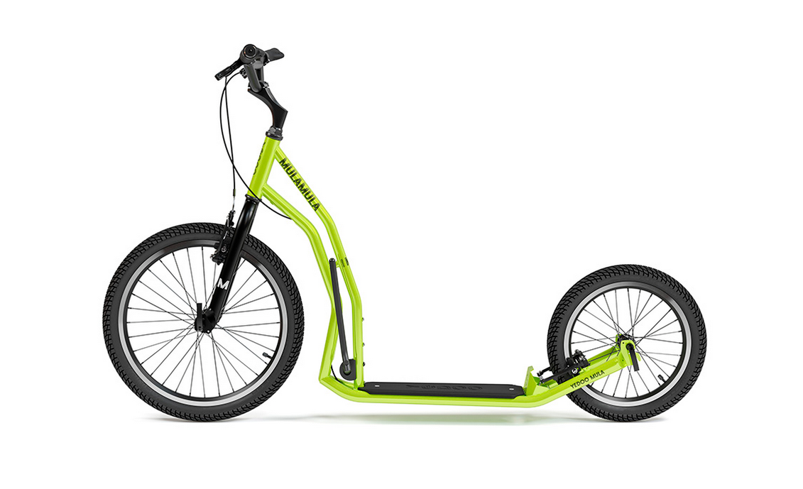 Koloběžka YEDOO Mula Y40, green - ZDARMA dopravné a blikačky TWINS!