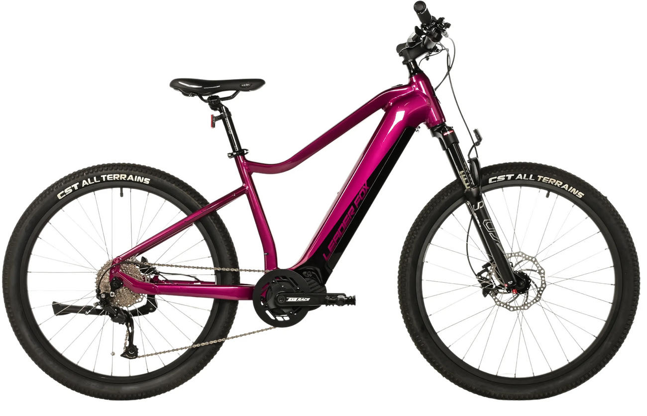 Leader Fox SWAN 27,5", model 2025-3, raspberry/black - ZDARMA dopravné, odborná montáž, seřízení!