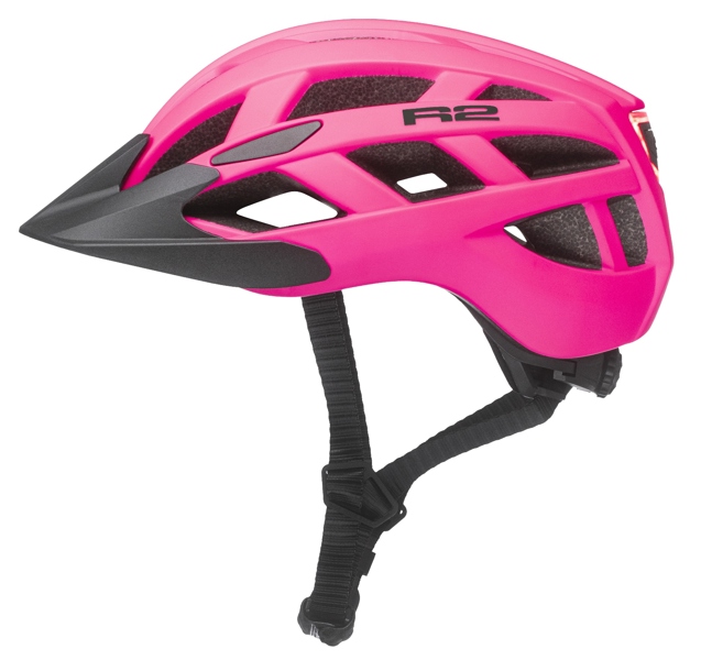 Přilba R2 LUMEN ATH18A4, barva matná neon růžová, vel. M