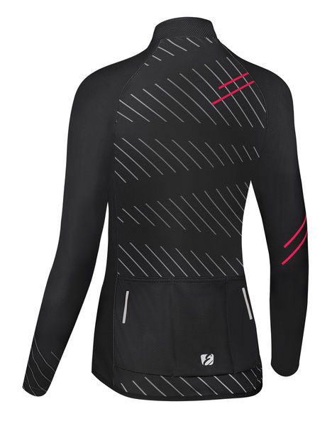 Dámský sportovní dres ETAPE GAIA, 2.0, černá/růžová