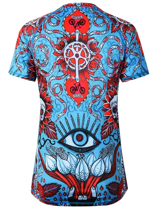 MTB dres CYCOLOGY Baja, dámský, krátký rukáv