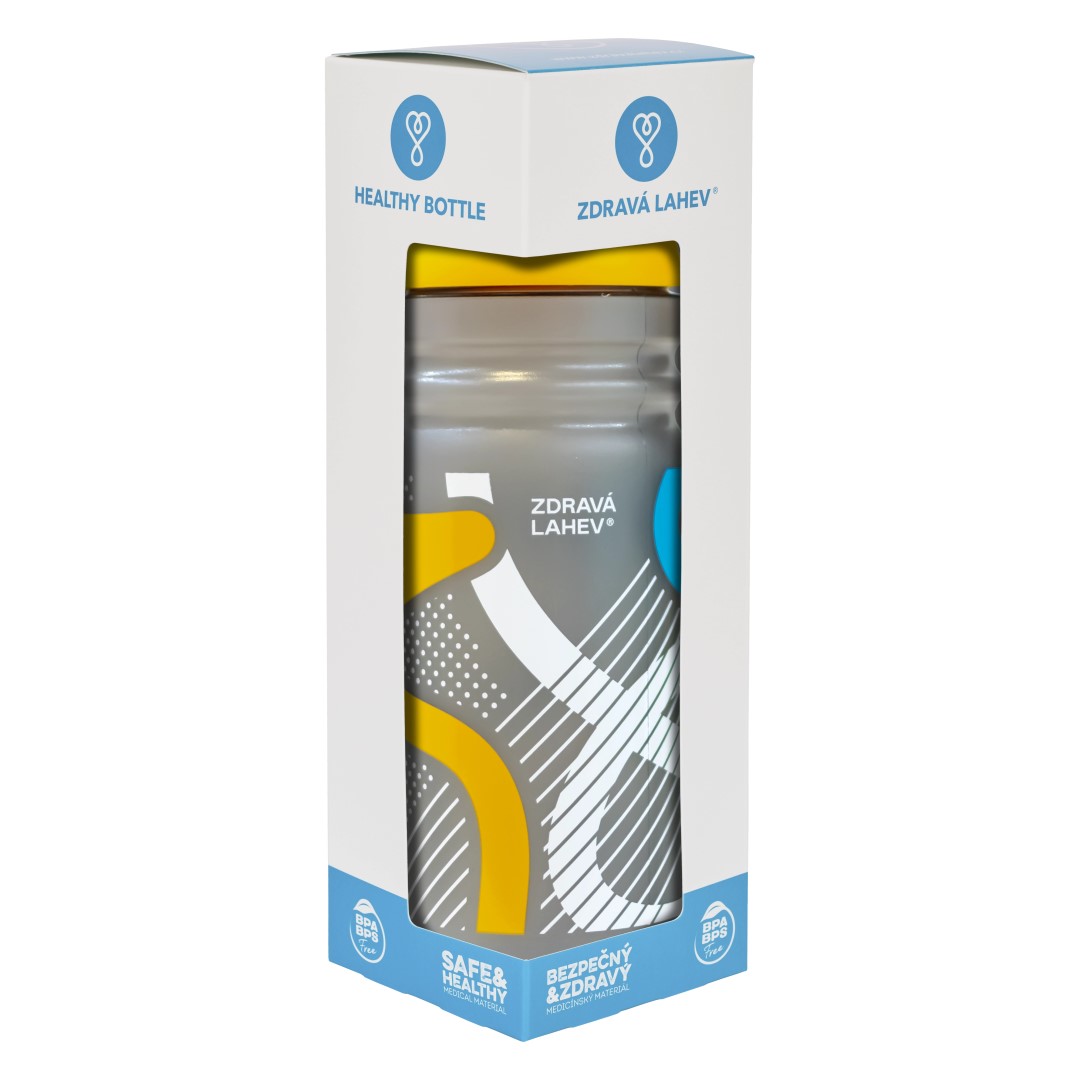 Zdravá lahev SPORT ELEMENT žlutá 0,7l