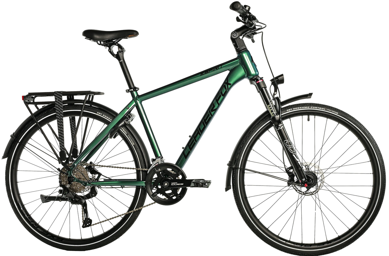 Leader Fox ESPIRIT pánské, rám 19" (L), model 2025-2, green/black - ZDARMA dopravné, odborná montáž, seřízení!