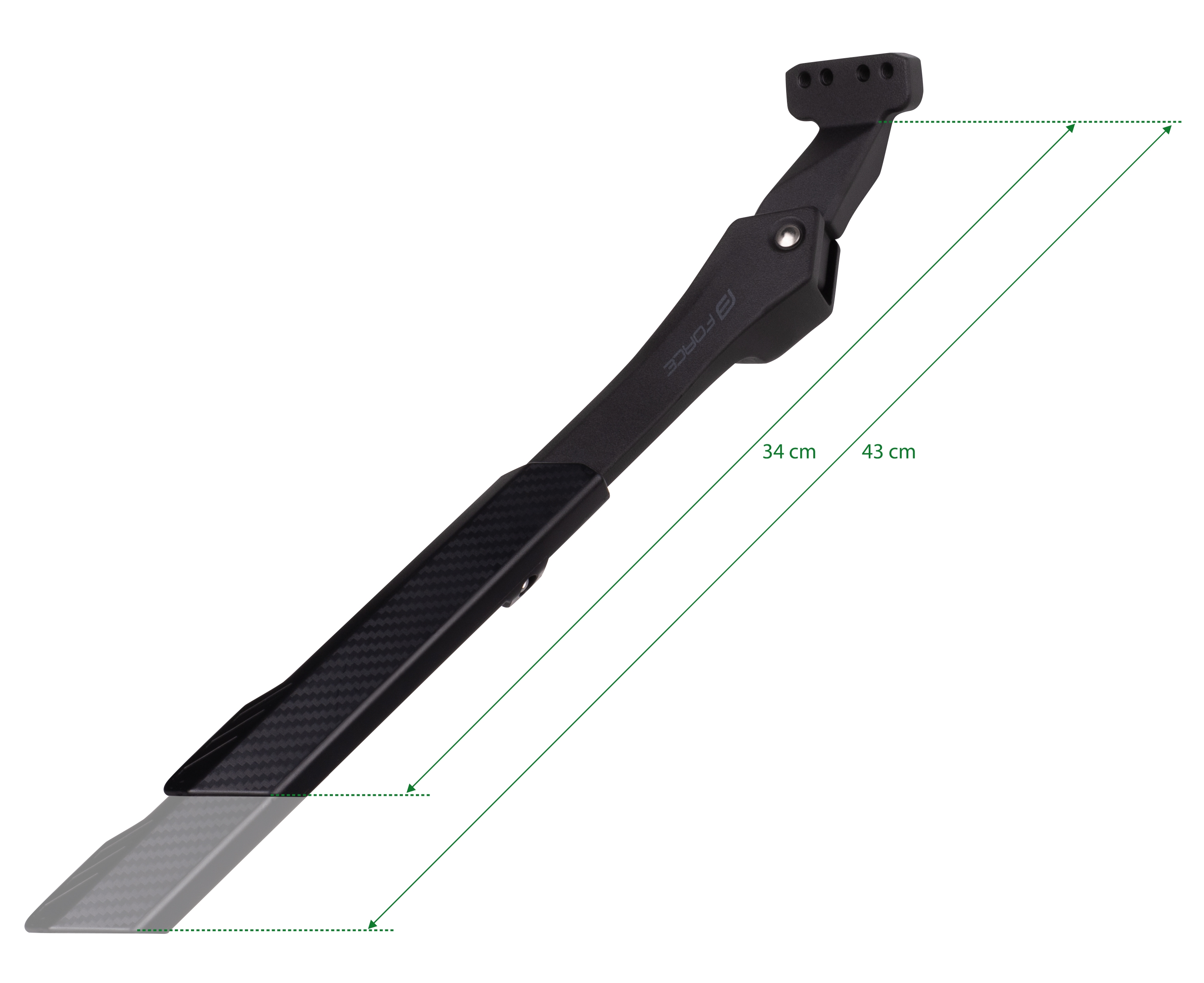 Stojan F E-BIKE 24-29" Al zadní 18/40mm, černý