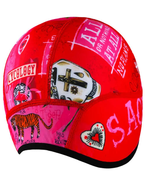 Čepice pod helmu Cycology Zadie Pink