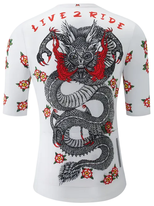 Cyklodres CYCOLOGY Dragon Reborn, men, krátký rukáv