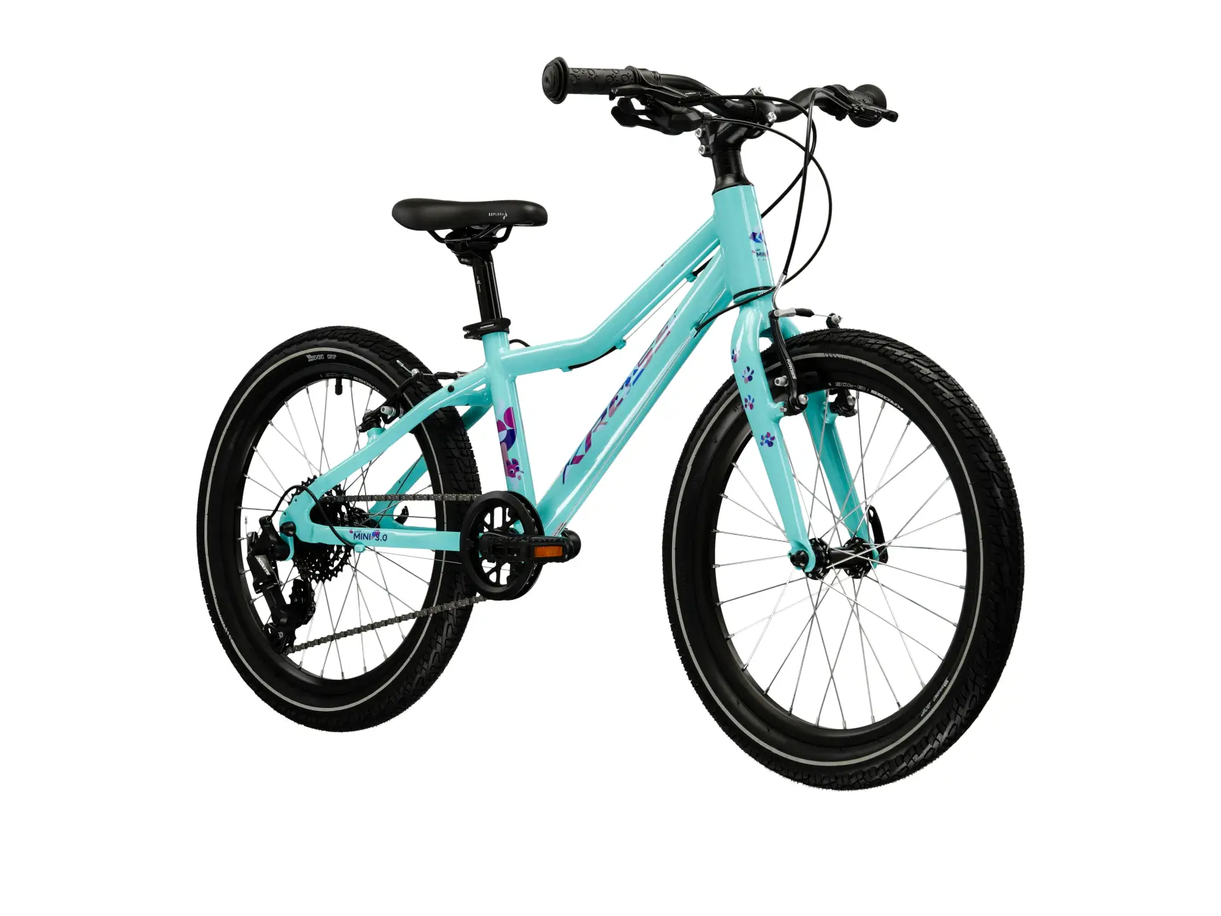 KROSS LEA MINI 3.0, model 2025, pneu 20", barva tyrkysová - ZDARMA dopravné, odborná montáž, seřízení!