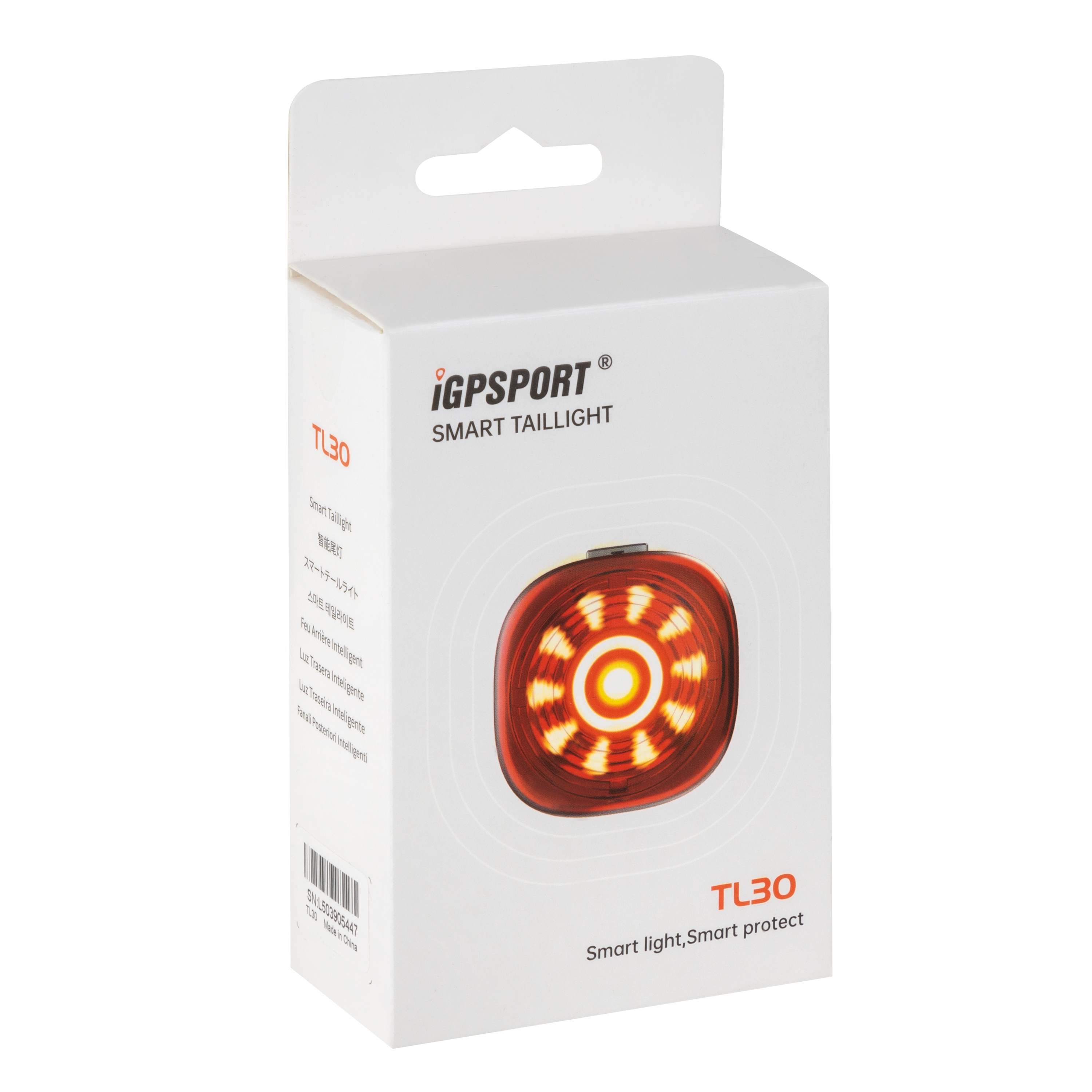 Blikačka zadní IGPSPORT TL30, smart