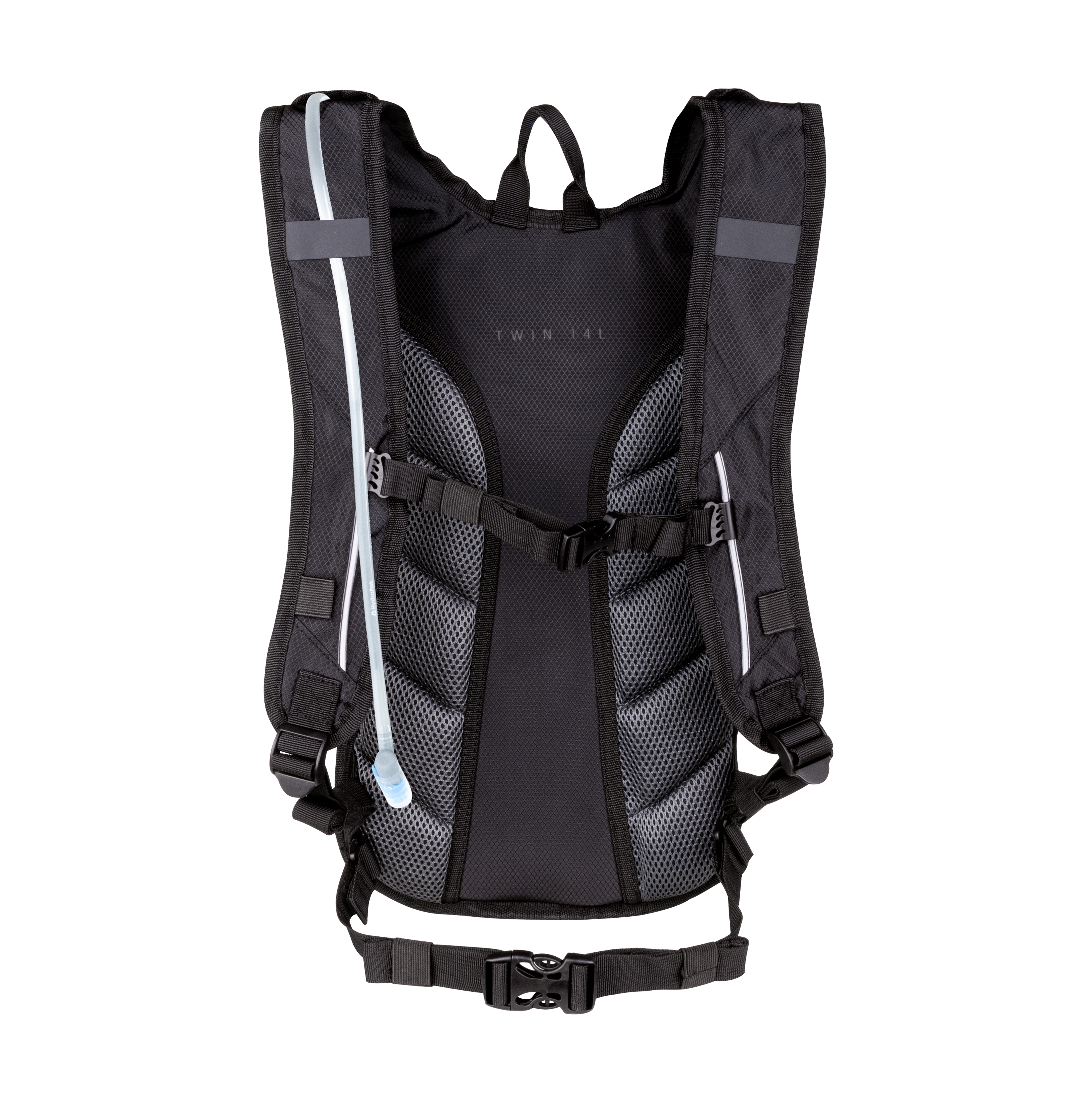 Batoh FORCE TWIN PLUS 14 L + 2 L rez., černý