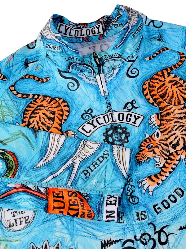 Cyklodres CYCOLOGY Summer Koh Samui, pánský, dlouhý rukáv                                       