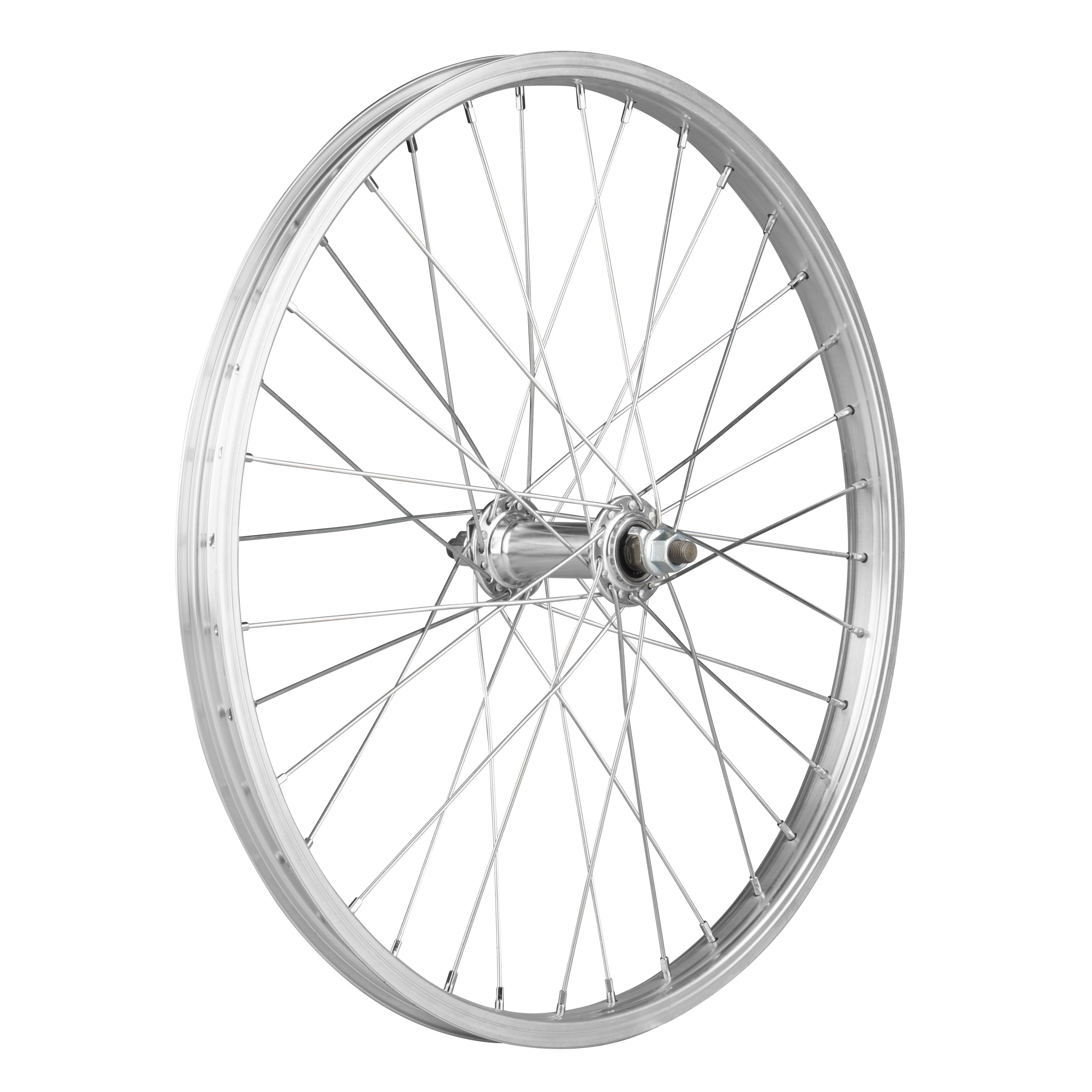 Zapletené kolo přední RMX 21, 406x21,stříbrné, náboj F80428