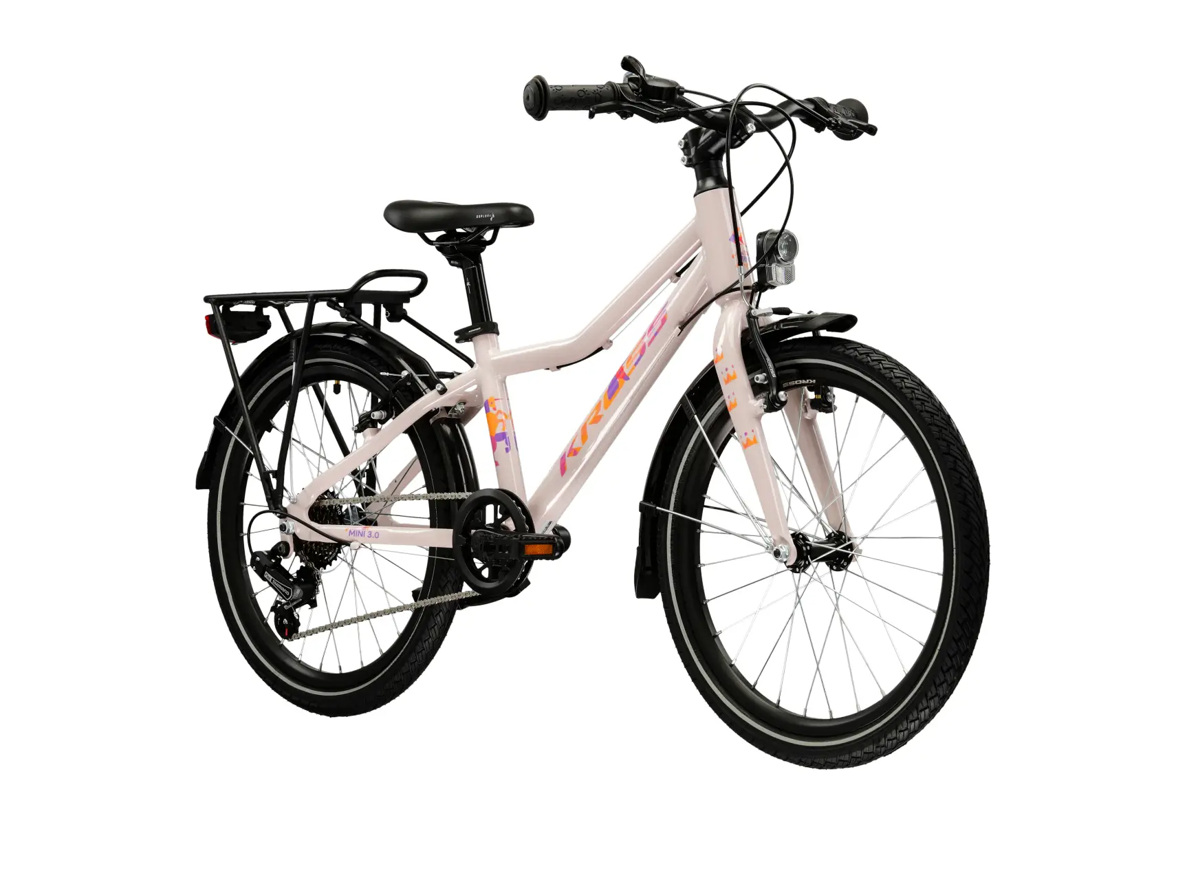 KROSS LEA MINI 3.0 EQ, model 2025, pneu 20", barva růžová - ZDARMA dopravné, odborná montáž, seřízení!
