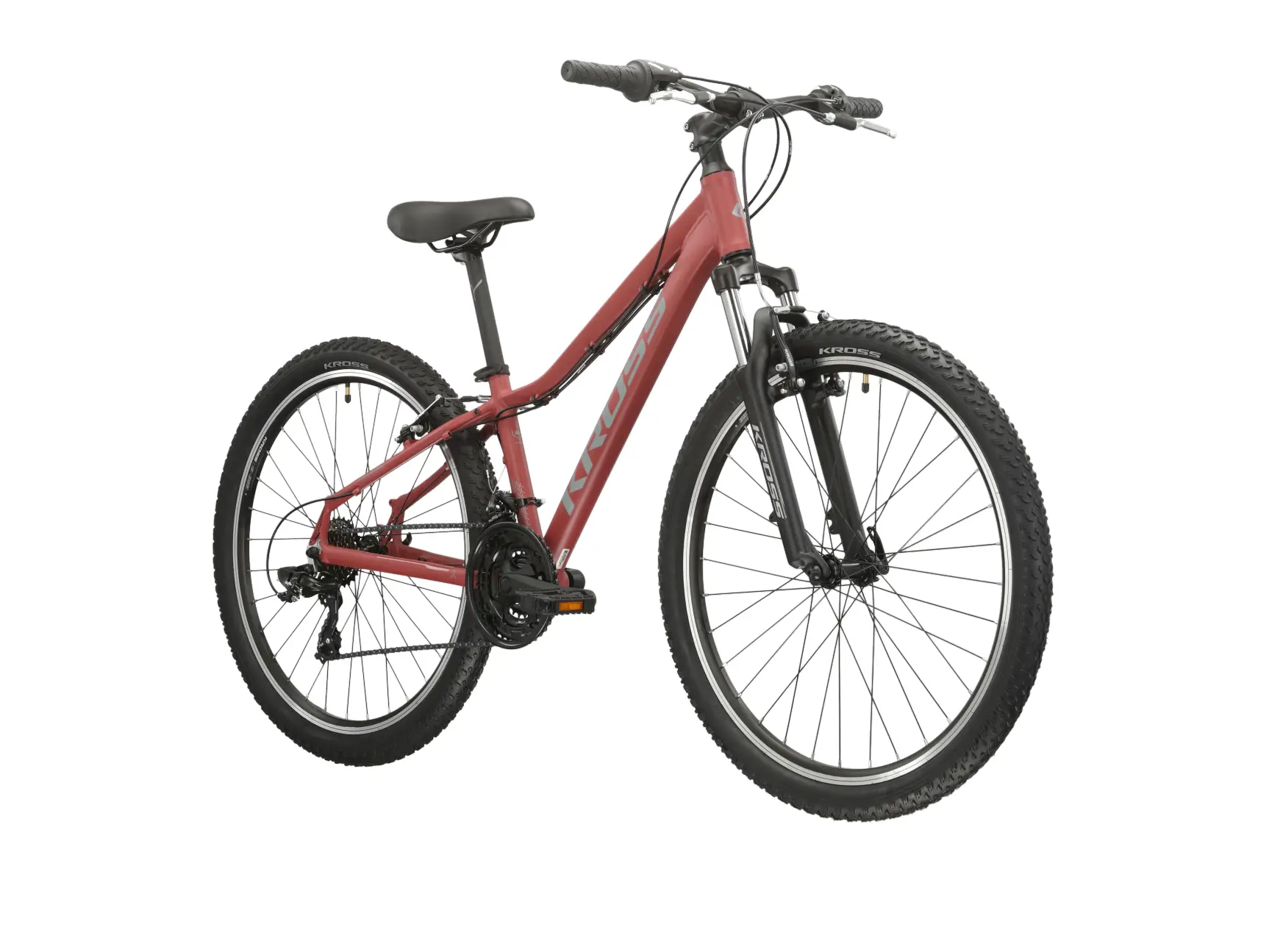 KROSS LEA 1.0, model 2025, pneu 26", barva kaštanová - ZDARMA dopravné, odborná montáž, seřízení a sada světel!