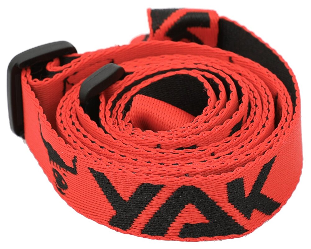 Popruh YAK černá/červená