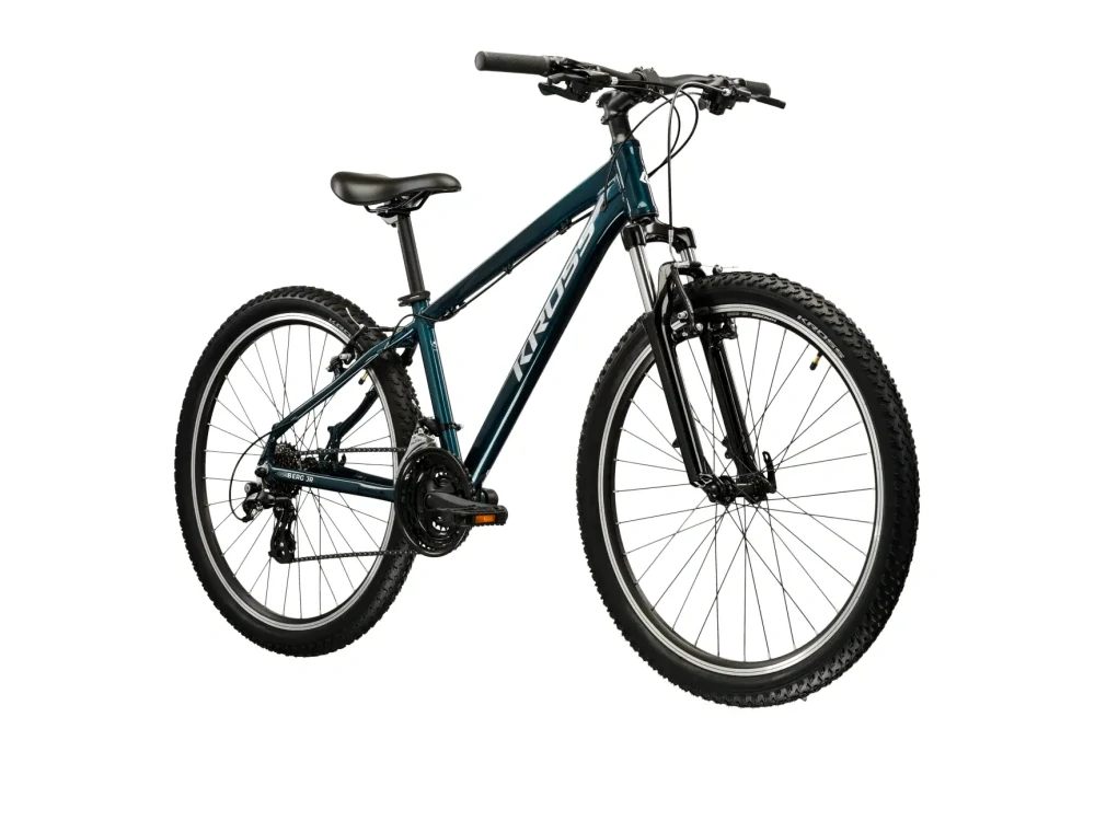 KROSS BERG JR, model 2025, pneu 26", barva tyrkysová - ZDARMA dopravné, odborná montáž, seřízení a sada světel TWINS!