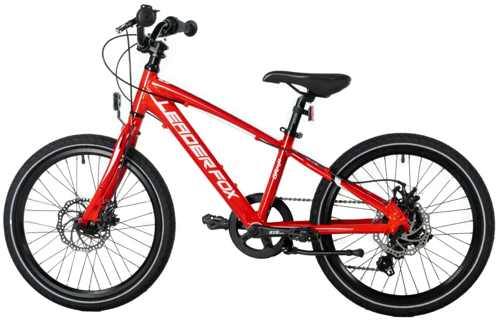 Leader Fox GAMP chlapecký 20", model 2026-3 červená - ZDARMA dopravné, odborná montáž, seřízení a sada blikaček!