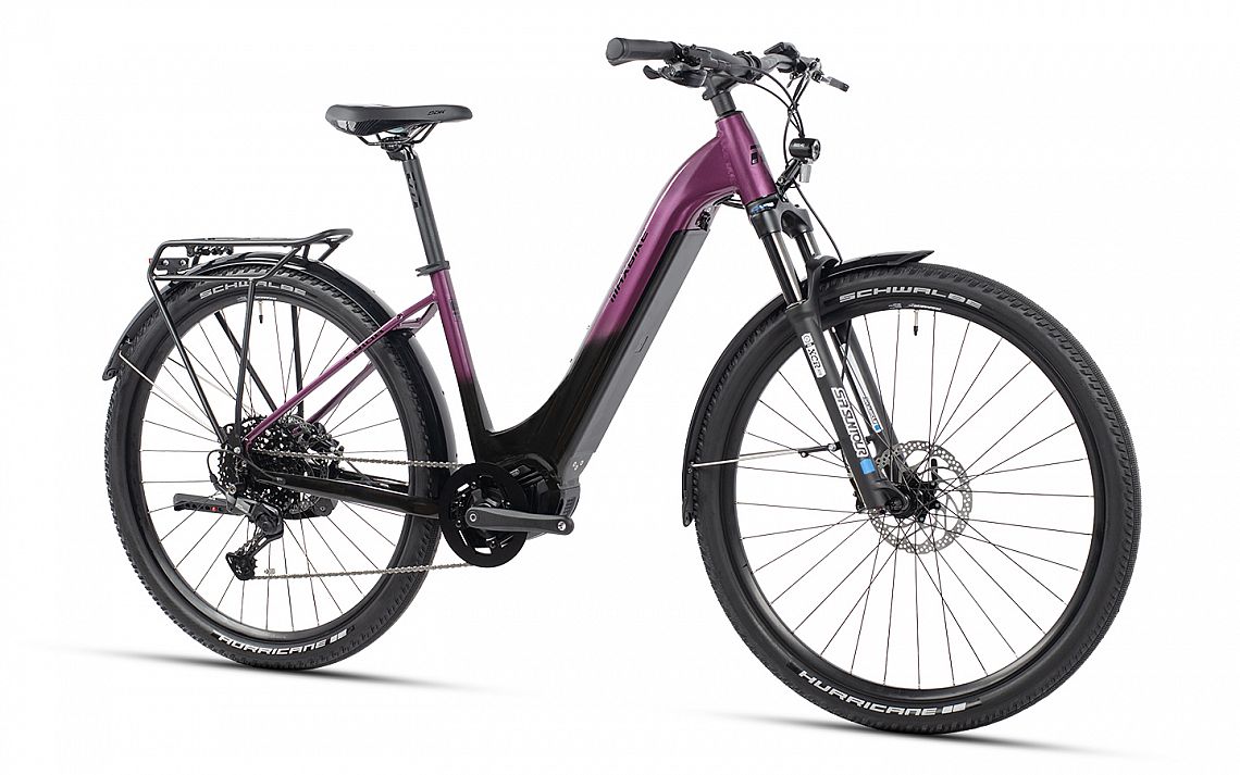MAXBIKE FRIDA pearl beet red, pneu 29", baterie 720Wh/20Ah,, model 2026 - ZDARMA dopravné, odborná montáž, seřízení a dárkový poukaz na nákup příslušenství!