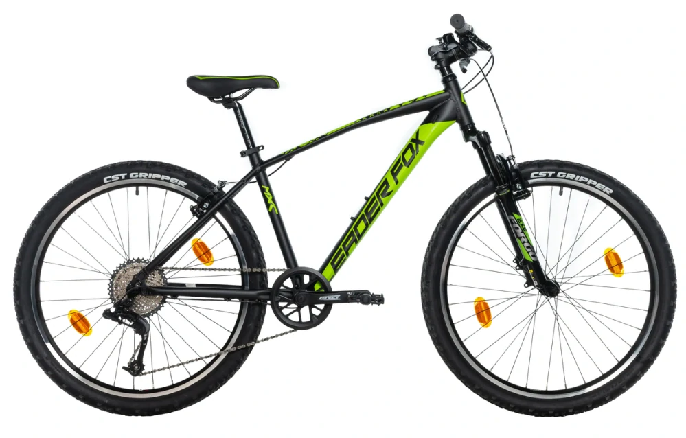 Leader Fox MXC, pneu 26", chlapecký, rám 14" (XXS), model 2027-1, green/black matt - ZDARMA dopravné, seřízení, odborná montáž a sada světel!