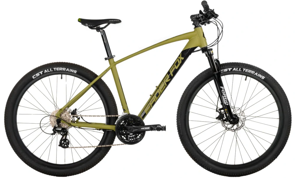 Leader Fox JASPER 27,5", rám 18" (M), model 2026-1, army - ZDARMA dopravné, seřízení, odborná montáž a sada světel!