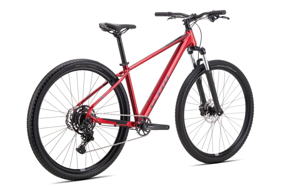 CTM RAMBLER 2.0, 29", barva matná červená, model 2026, rám XL - ZDARMA dopravné, seřízení, odborná montáž a zadní světlo KLS!