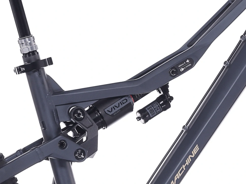 Rock Machine Whizz FS I 90 AXS, rám 16" (M), model 2025, Matte Deep Ocean Blue - ZDARMA dopravné, seřízení a odborná montáž!