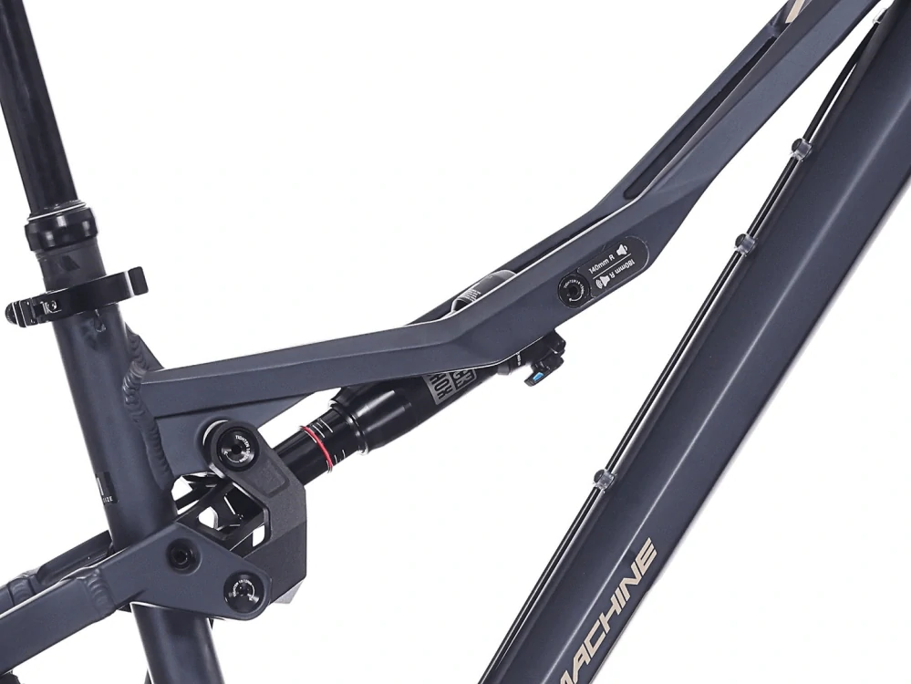 Rock Machine Whizz FS I 50, rám 16" (M), model 2025, Matte Deep Ocean Blue - ZDARMA dopravné, seřízení a odborná montáž!