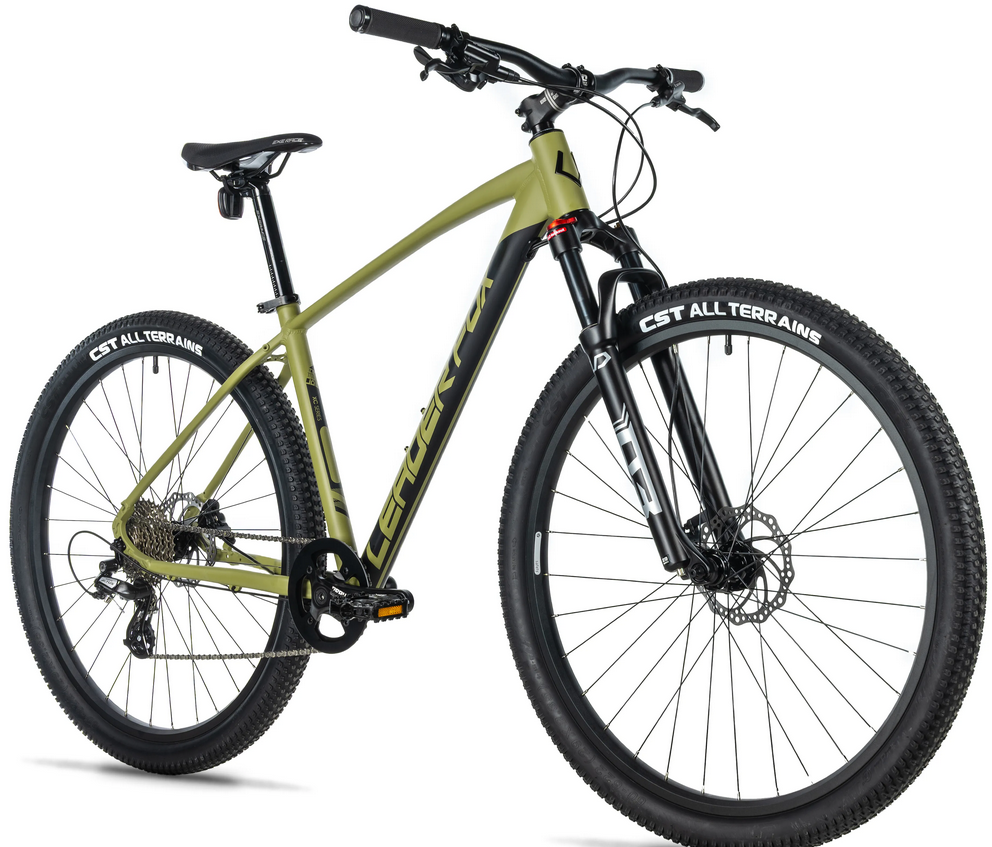 Leader Fox SONORA 27,5", rám 20" (L), model 2026-3, army - ZDARMA dopravné, seřízení, odborná montáž a sada světel!