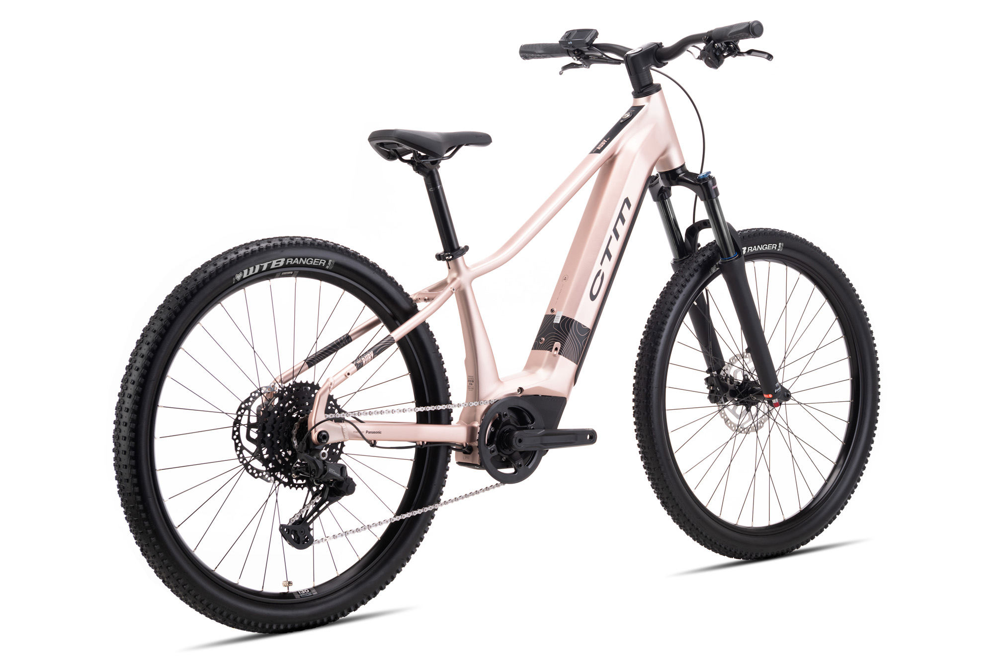 CTM RUBY GX Pro 29" , barva matná starorůžová, baterie 720Wh/20Ah, model 2026, rám M - ZDARMA dopravné, seřízení, odborná montáž a skládací zámek CTM!