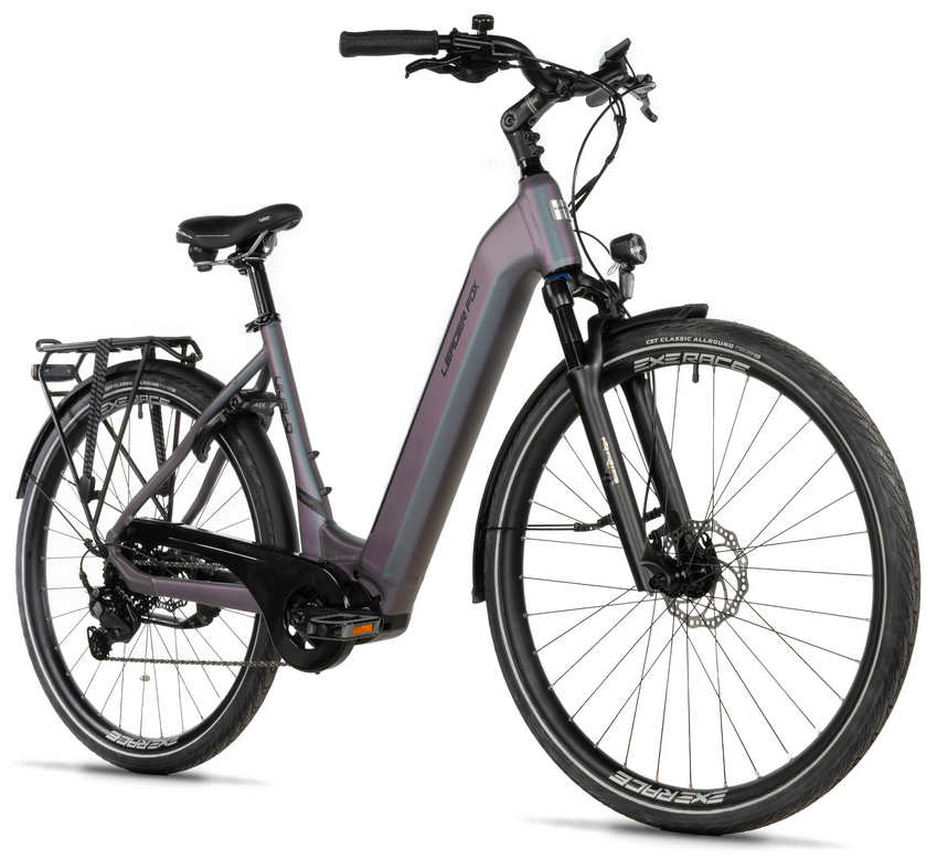 Městské elektrokolo Leader Fox VIVALO 28", model 2026-3, grey - ZDARMA dopravné, odborná montáž, seřízení a druhá baterie za 1,- Kč!
