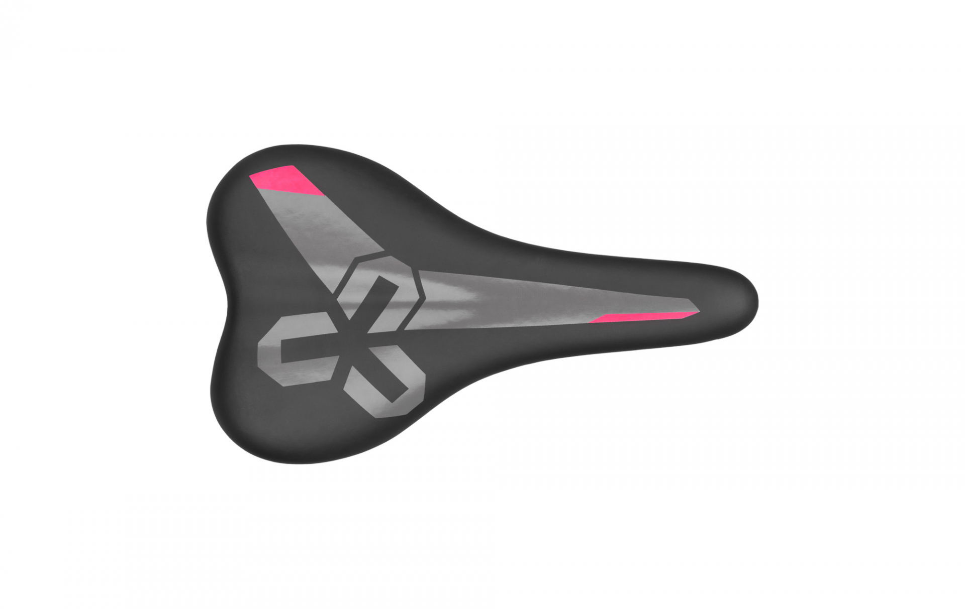 Sedlo CTM Twister, černá/růžová