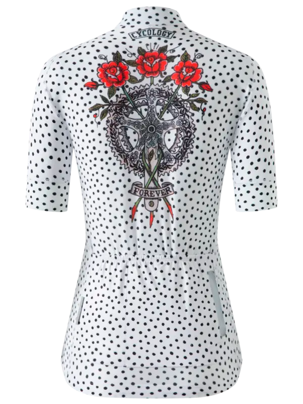 Cyklodres CYCOLOGY Juliet, dámský, krátký rukáv