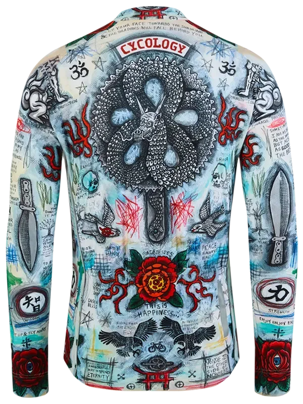 Cyklodres CYCOLOGY Winter Temple, pánský, dlouhý rukáv
