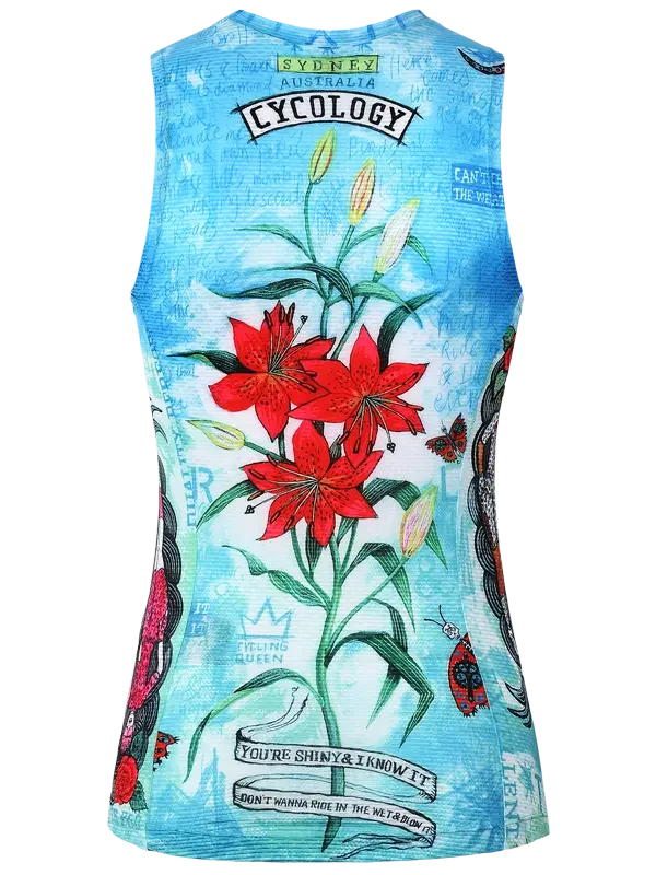 Spodní vrstva CYCOLOGY Tiger Lily, aqua, dámské