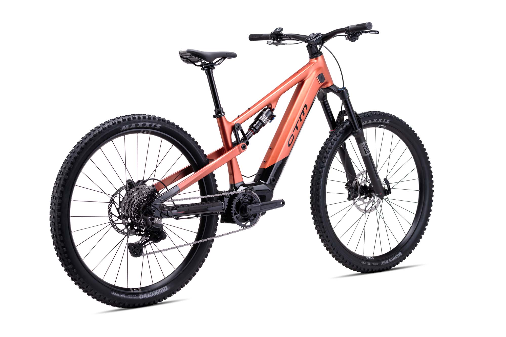 CTM AREON GX PRO 29", barva černá/matná cihlová, baterie 820Wh/22,8Ah, model 2026, rám S - ZDARMA dopravné, seřízení, odborná montáž a dárkový poukaz na nákup příslušenství!