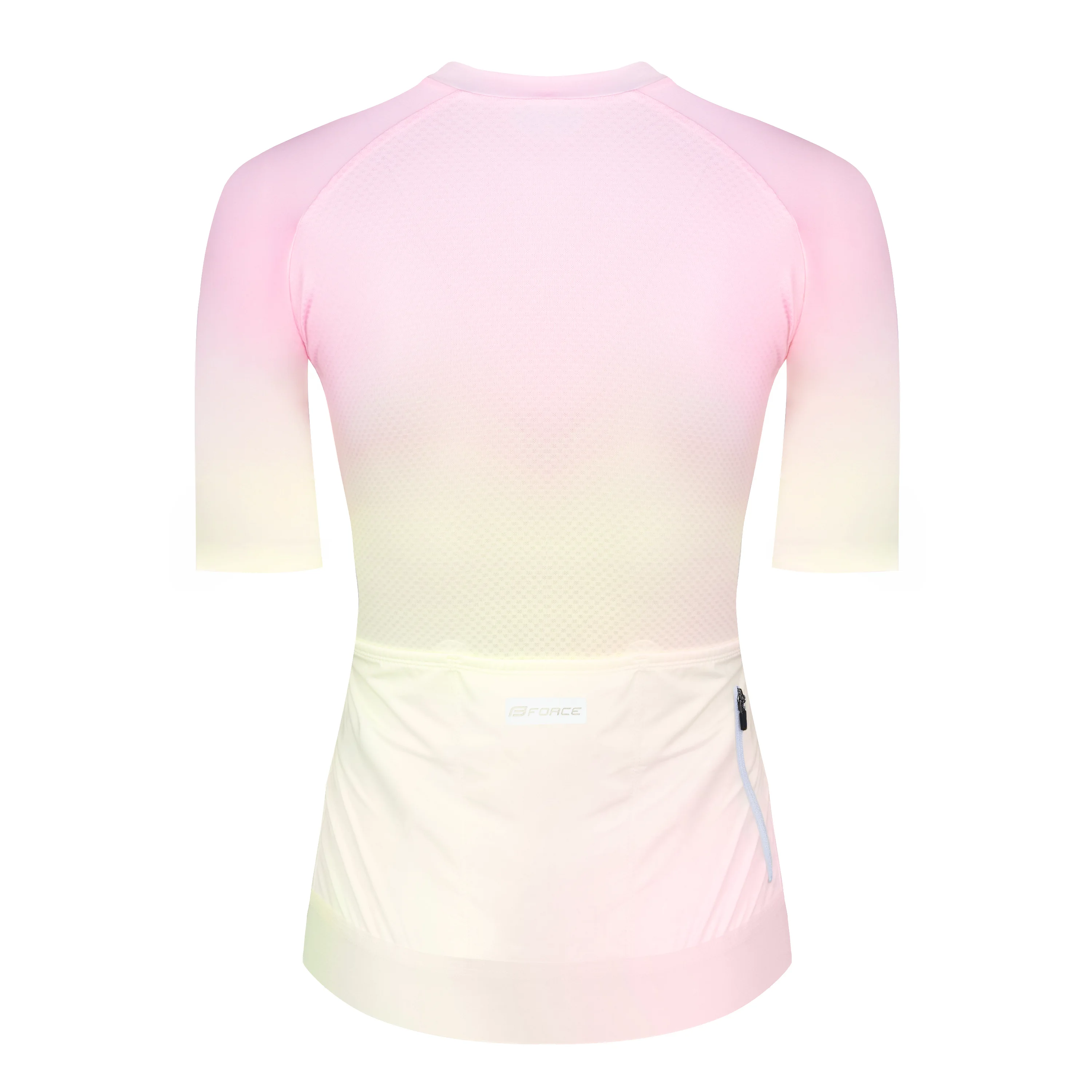 Dres FORCE STAIN LADY krátký rukáv, žluto-růžový