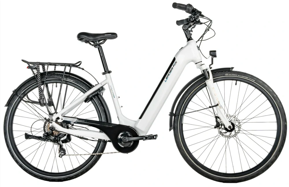 Leader Fox INDUKTORA, pneu 28", model 2026-3, barva white - ZDARMA dopravné, odborná montáž, seřízení a dárkový poukaz na nákup příslušenství!