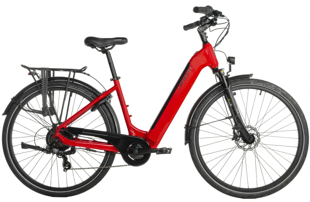 Leader Fox INDUKTORA, pneu 28", model 2026-4, barva red - ZDARMA dopravné, odborná montáž, seřízení a dárkový poukaz na nákup příslušenství!