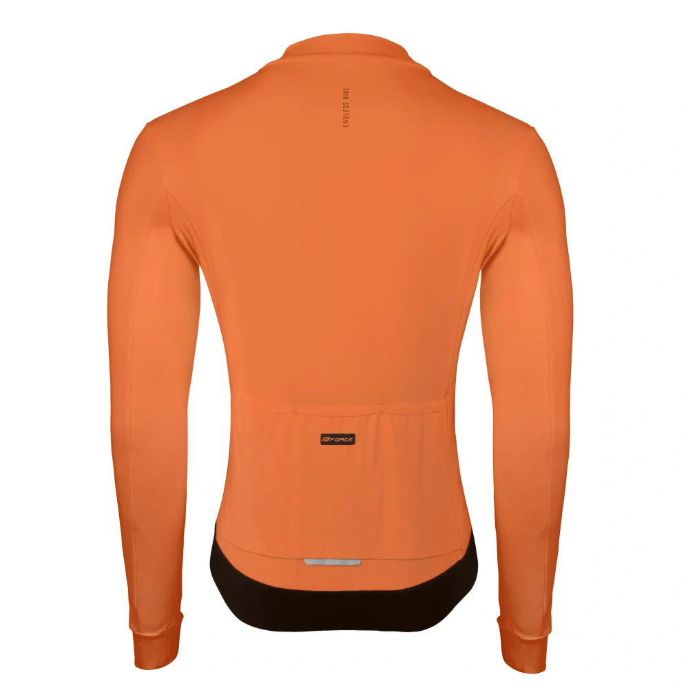Dres FORCE ENDLESS dlouhý rukáv, oranžový