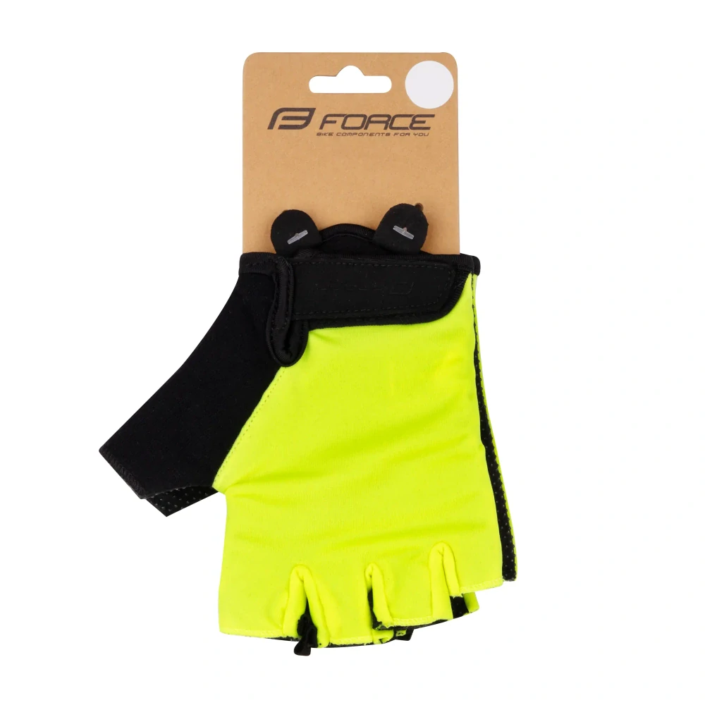Rukavice FORCE FUN, fluo