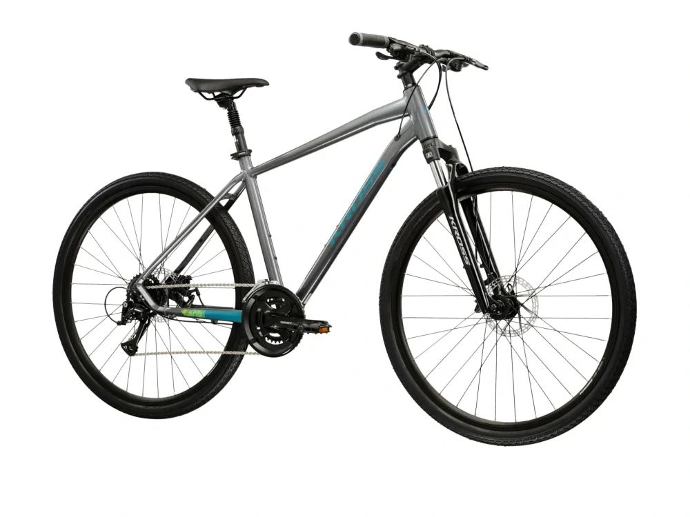 KROSS EVADO 3.0, model 2026, pneu 28", barva grey - ZDARMA dopravné, odborná montáž a seřízení!