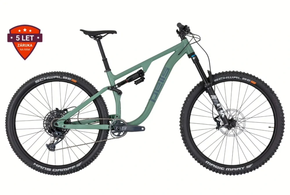PELLS Tarpan AM 1, rám 19" (XL), pneu 29", barva Moss Green - ZDARMA dopravné, odborná montáž a seřízení!